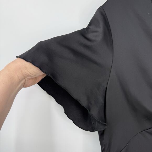 Show Me Your Mumu Rome Twist Gown Size XXL Black Wedding Bridesmaid Maxi Dress - Picture 6 of 11